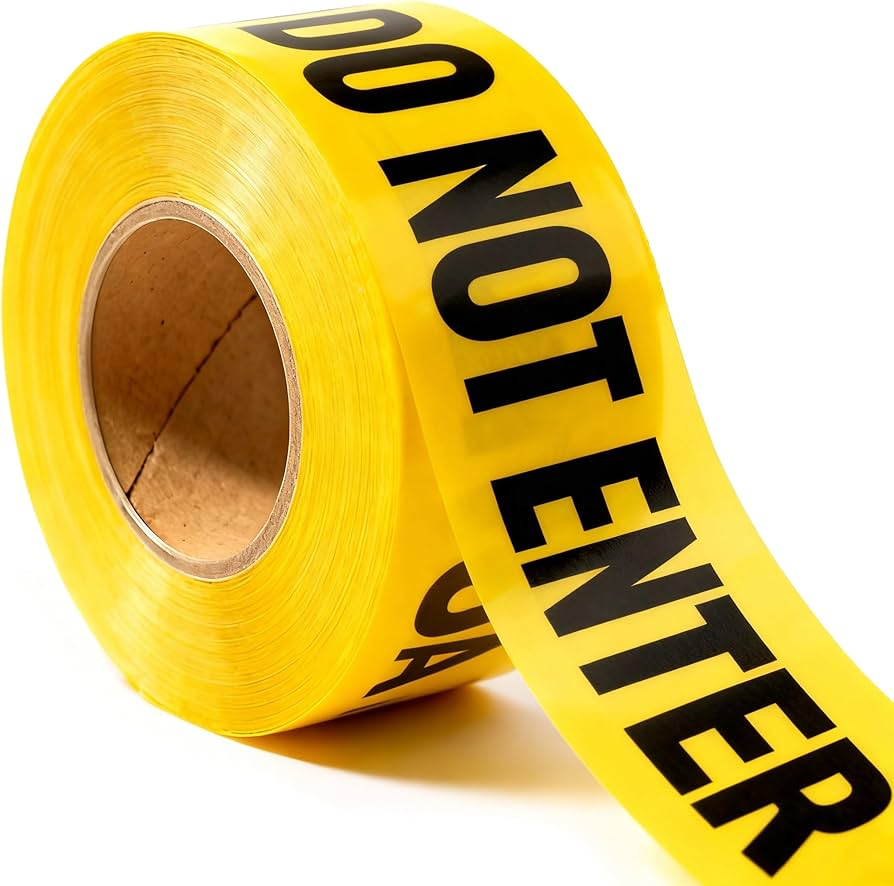 Caution Barricade Tape
